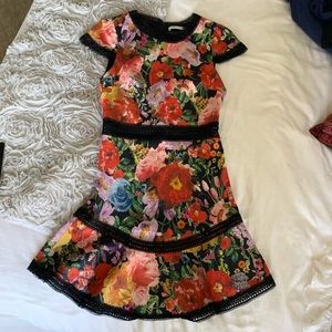 Alice + Olivia floral dress!